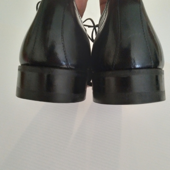 Rare* Vintage Kidskin Leather Oxfords Sz 8.5 D - Picture 3 of 7